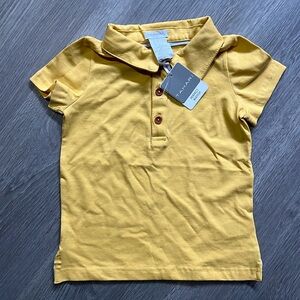 Yellow boys polo shirt